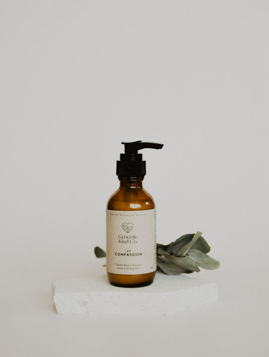 Cream Cleanser - Hemp & Pomegranate + Pro Vitamin B5