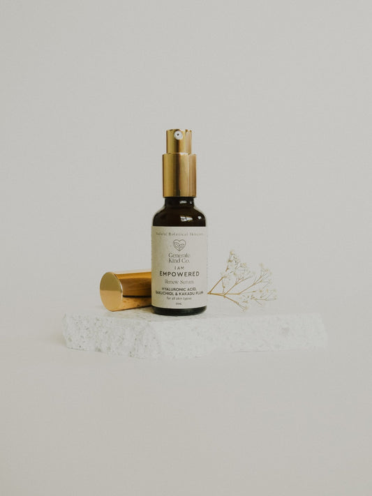 RENEW HYALURONIC SERUM + BAKUCHIOL, NIACINAMIDE, VIT B5 & C