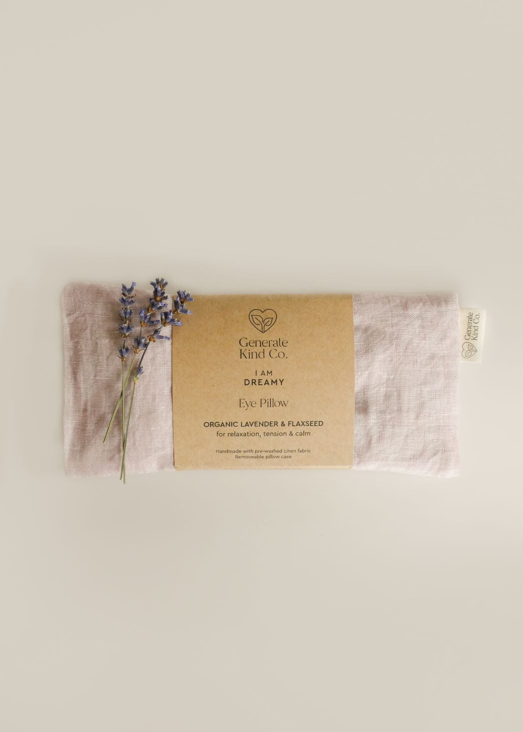 Eye Pillow - Organic Lavender & Linseed