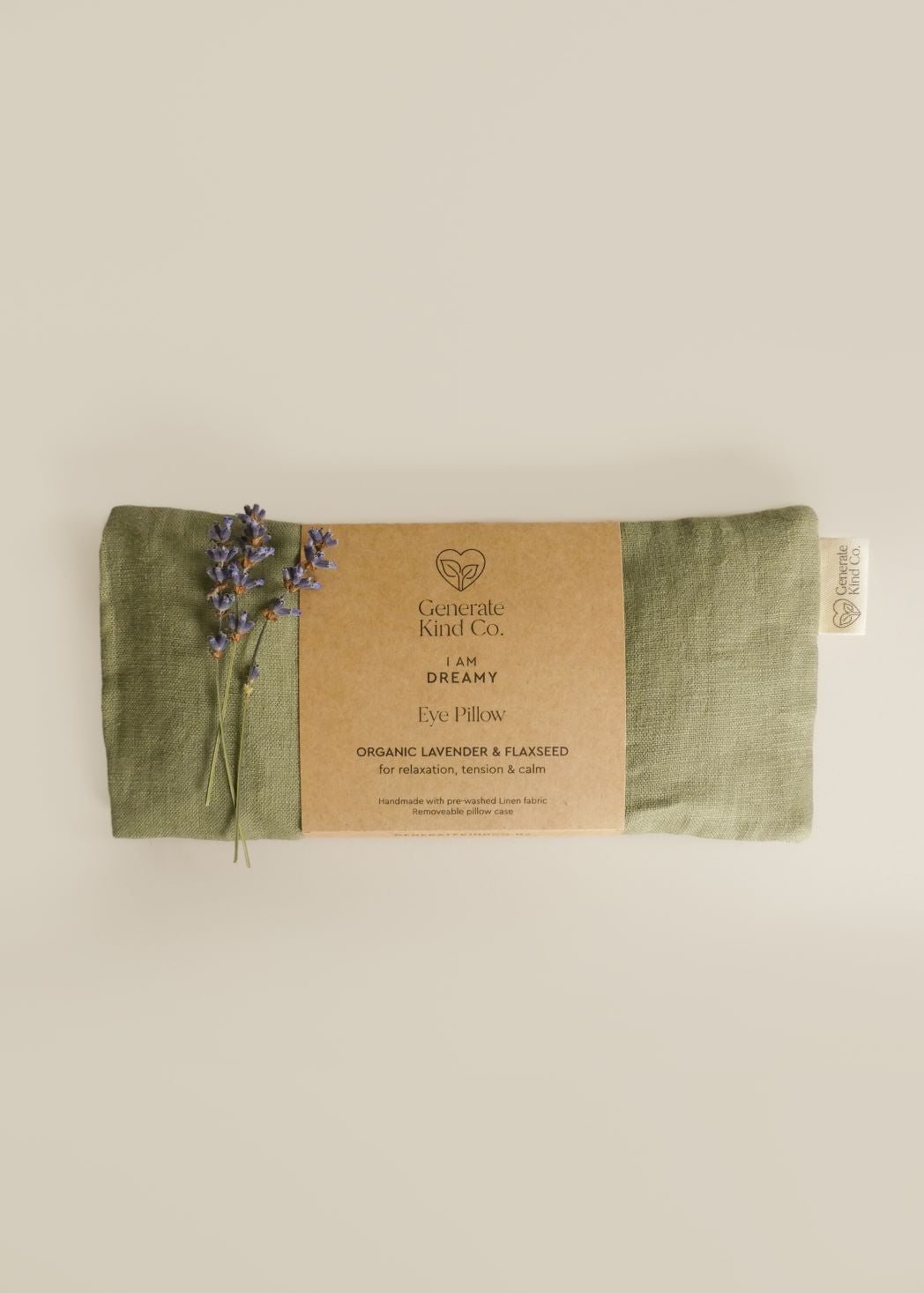 Eye Pillow - Organic Lavender & Linseed