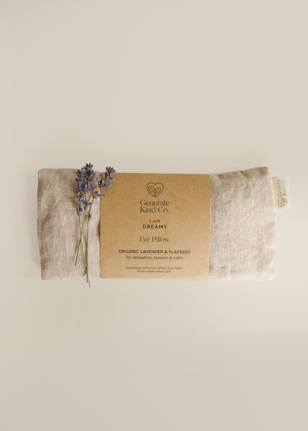 Eye Pillow - Organic Lavender & Linseed