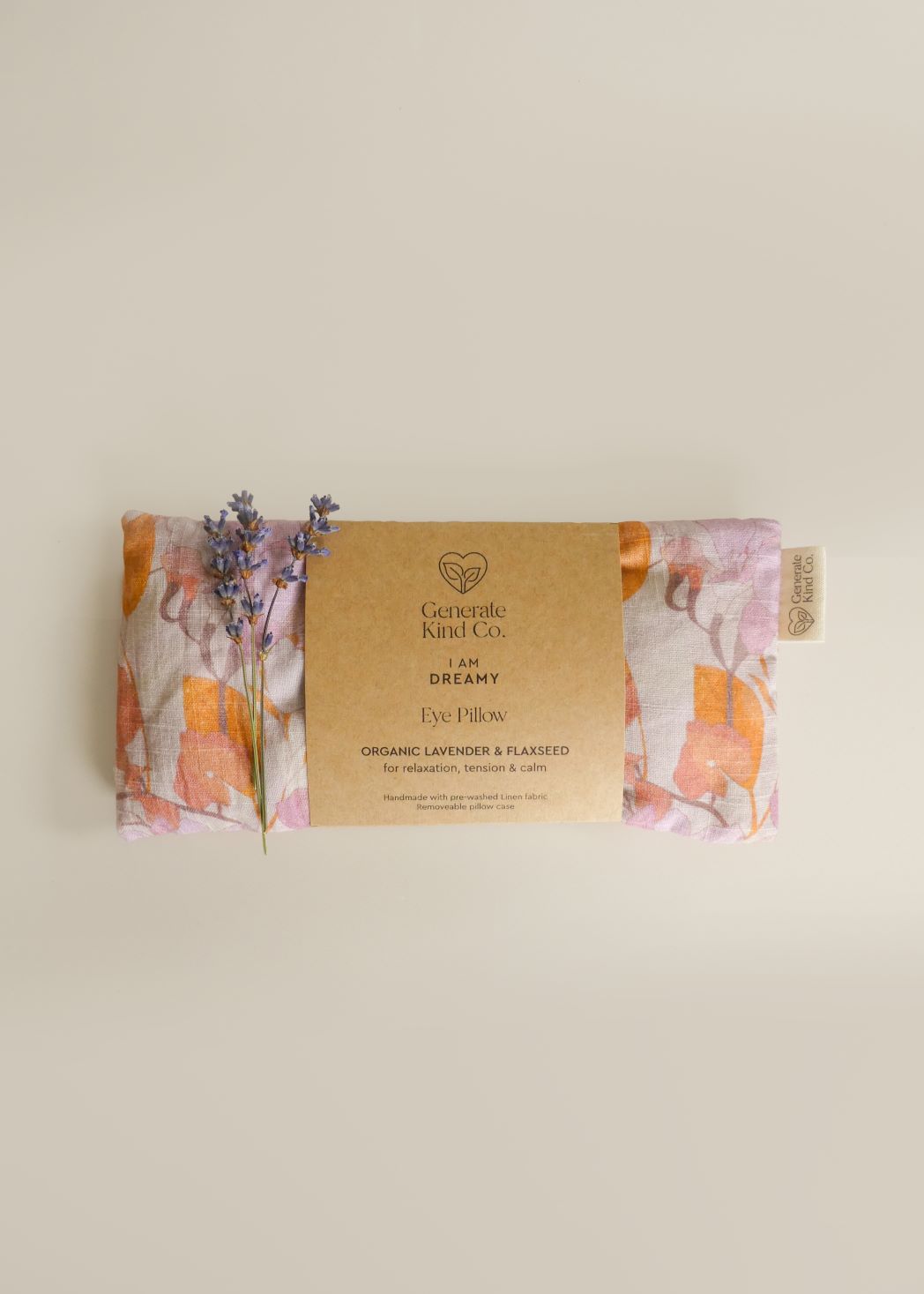 Eye Pillow - Organic Lavender & Linseed