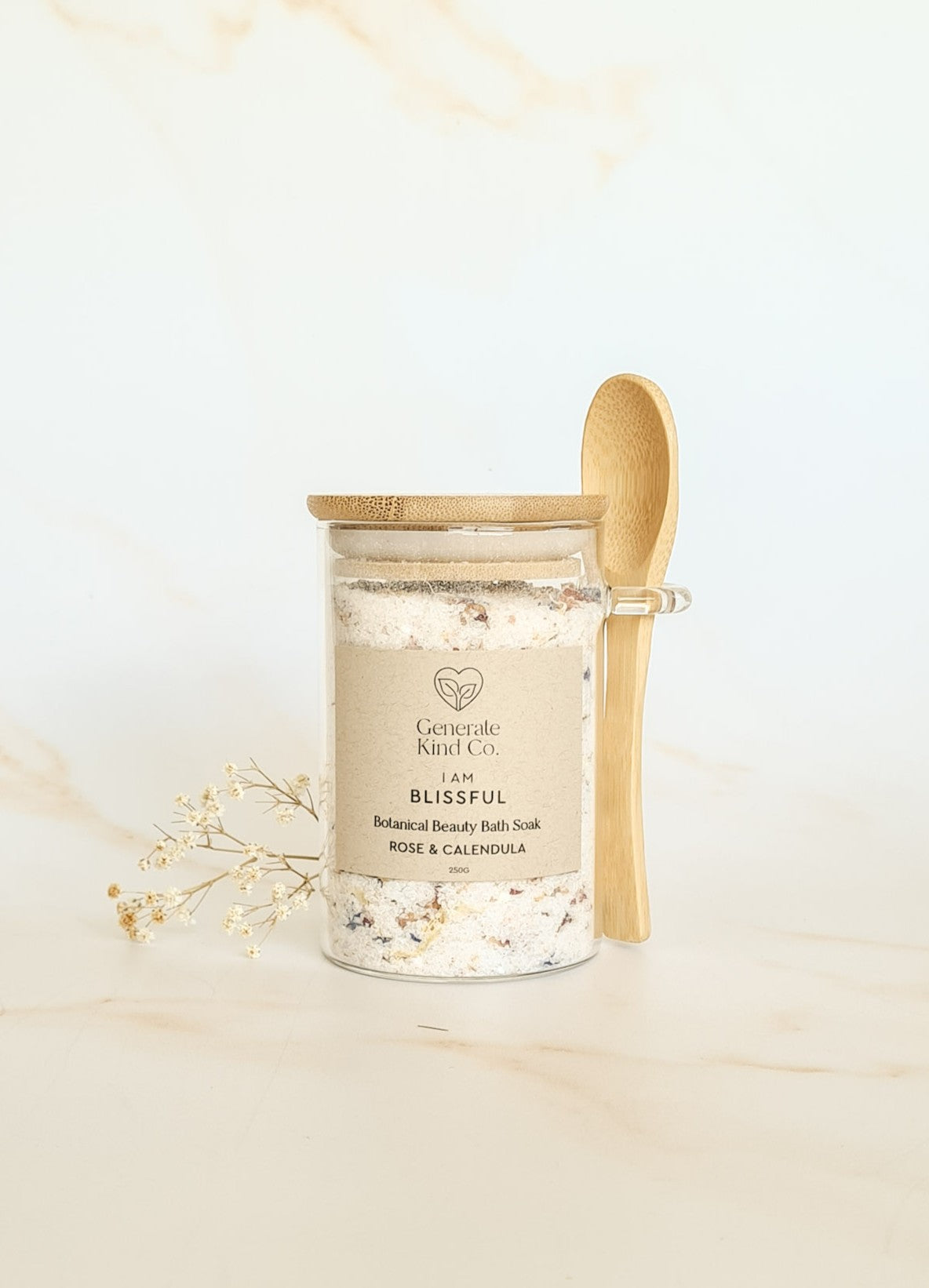Botanical Beauty Bath Soak - Rose & Calendula