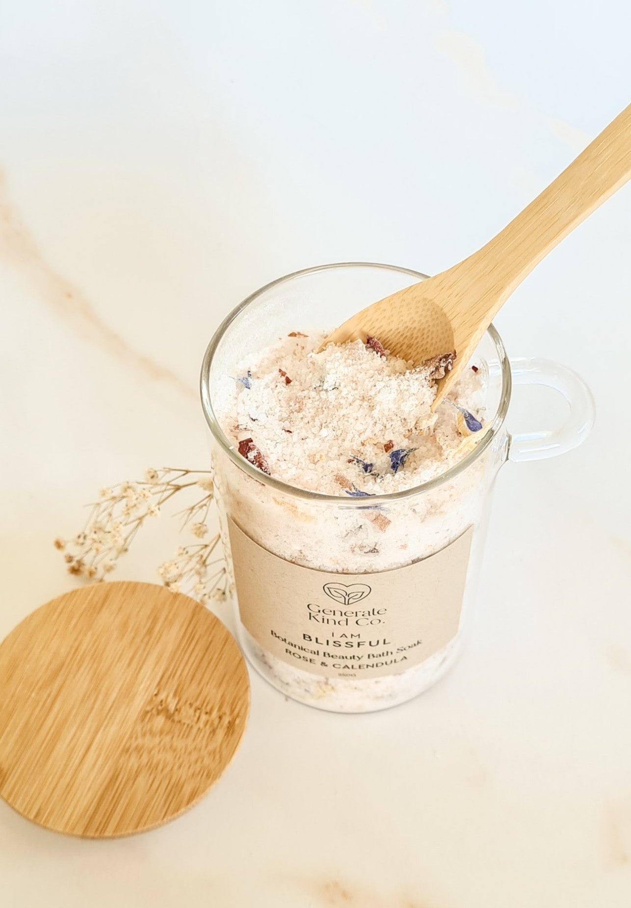 Botanical Beauty Bath Soak - Rose & Calendula