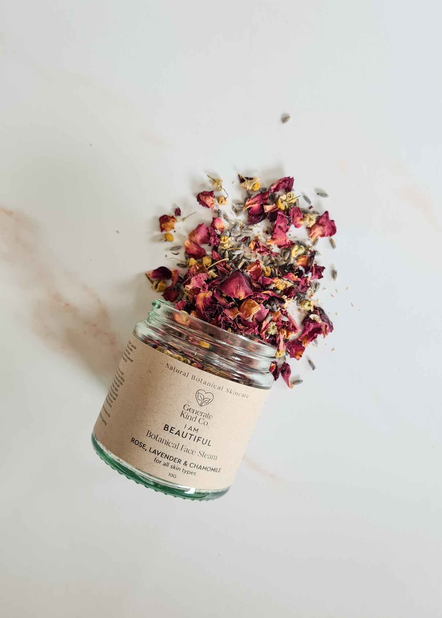 Botanical Face Steam - Rose, Lavender & Chamomile