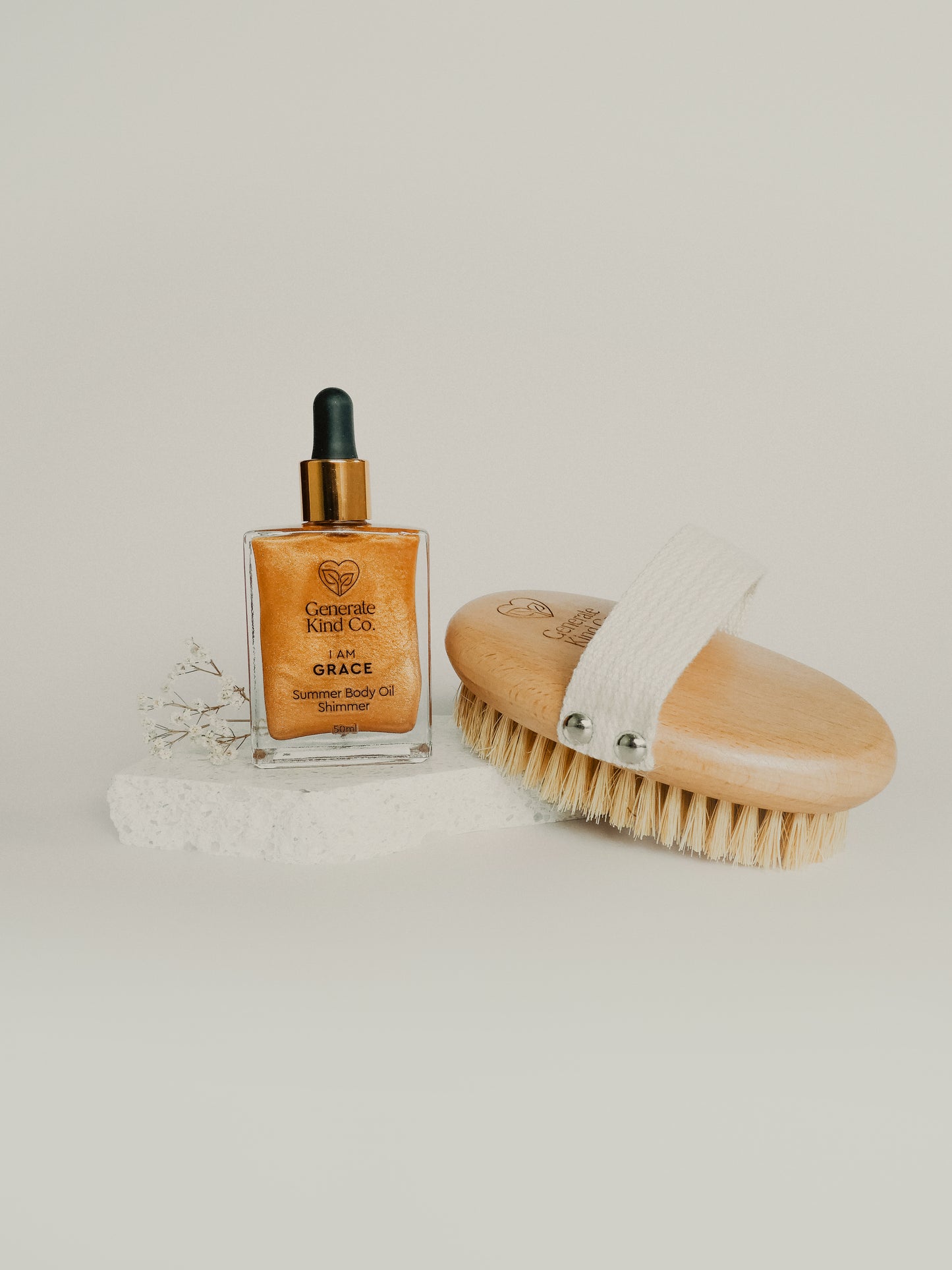 Dry Brush & Body Oil Bundle