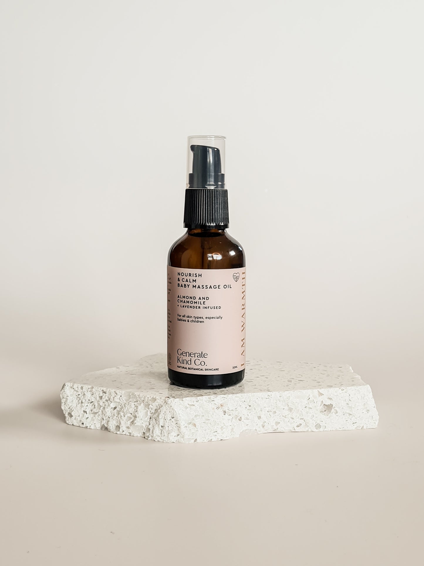 Baby Massage Oil - Almond & Chamomile + Lavender